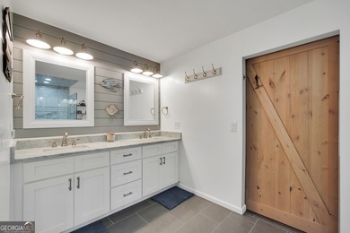 Lakefront Living in Turtle Cove! Welcome to this stunning on Turtle Cove Golf Course in Georgia - for sale on GolfHomes.com, golf home, golf lot