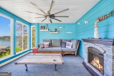 Lakefront Living in Turtle Cove! Welcome to this stunning on Turtle Cove Golf Course in Georgia - for sale on GolfHomes.com, golf home, golf lot