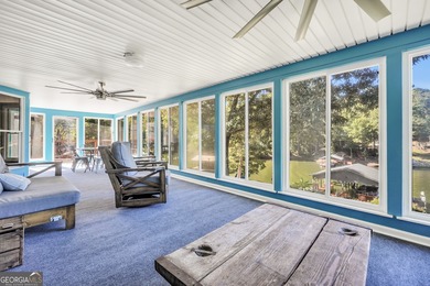 Lakefront Living in Turtle Cove! Welcome to this stunning on Turtle Cove Golf Course in Georgia - for sale on GolfHomes.com, golf home, golf lot