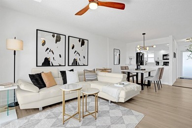 Stunningly remodeled 1 bed, 1.5 bath Penthouse condo in 55+ on Hollybrook Golf and Tennis Club  in Florida - for sale on GolfHomes.com, golf home, golf lot