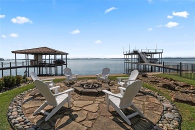 This stunning 2018 home, inspired by the timeless elegance of a on Pinnacle Golf and Boat Club in Texas - for sale on GolfHomes.com, golf home, golf lot