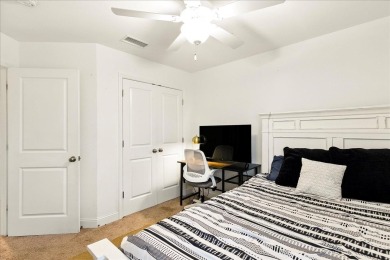 Virtual Fire in Fireplace * Gorgeous 2022-built Premier home in on Southwood Golf Club in Florida - for sale on GolfHomes.com, golf home, golf lot