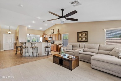 Experience golf course living in The Villages at Queen Creek! on Las Colinas Golf Club in Arizona - for sale on GolfHomes.com, golf home, golf lot