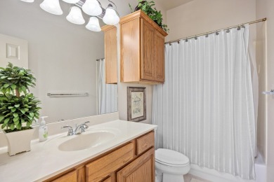 Charming garden home with lovely front courtyard sits across on The Club At Comanche Trace in Texas - for sale on GolfHomes.com, golf home, golf lot