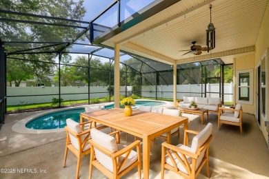 Gorgeous St Johns County saltwater pool home with 3 car garage on St. Johns Golf and Country Club in Florida - for sale on GolfHomes.com, golf home, golf lot