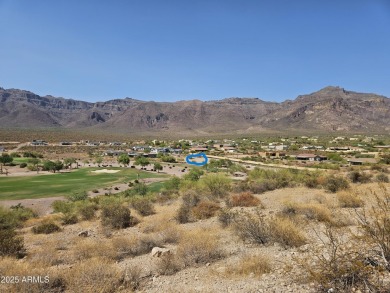 Flat lot ready for your dream home. Utilities are on the on Superstition Mountain Club - Lost Gold in Arizona - for sale on GolfHomes.com, golf home, golf lot