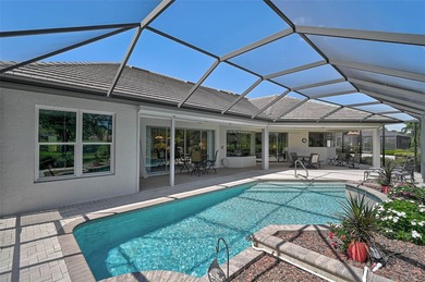 Discover refined living in this expansive Calusa Lakes estate on Calusa Lakes Golf Club in Florida - for sale on GolfHomes.com, golf home, golf lot