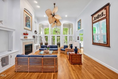 Experience casual elegance the moment you step into this on Governors Club in North Carolina - for sale on GolfHomes.com, golf home, golf lot