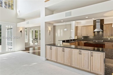 Welcome to this updated 4-bed, 4.5-bath home with an open floor on Palmetto Dunes Golf Course and Resort in South Carolina - for sale on GolfHomes.com, golf home, golf lot