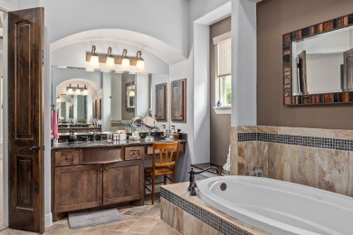 Beautiful single-family home sits overlooking the green of Hole on The Club At Comanche Trace in Texas - for sale on GolfHomes.com, golf home, golf lot