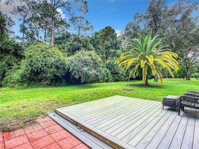 Welcome to this stunning three-bedroom, two-bath home located in on Plantation Bay Golf and Country Club in Florida - for sale on GolfHomes.com, golf home, golf lot