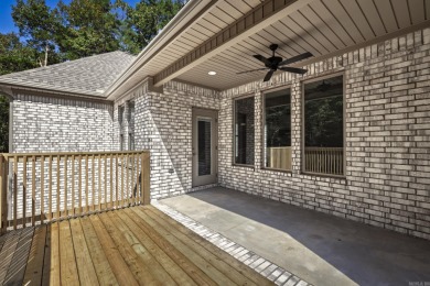 Brand new 1885 square foot home on lovely lot. Trees surround on Ponce De Leon Golf Course in Arkansas - for sale on GolfHomes.com, golf home, golf lot