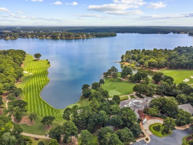 Experience the ultimate Lake Oconee lifestyle in this charming on Great Waters Course At Reynolds Plantation in Georgia - for sale on GolfHomes.com, golf home, golf lot
