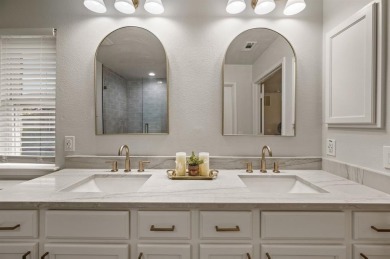 Step into this beautifully updated Gray Myst floorplan featuring on Frisco Lakes Golf Course in Texas - for sale on GolfHomes.com, golf home, golf lot