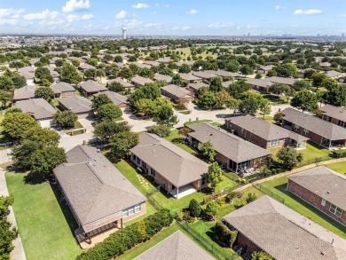 Step into this beautifully updated Gray Myst floorplan featuring on Frisco Lakes Golf Course in Texas - for sale on GolfHomes.com, golf home, golf lot