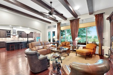 Experience elevated living in this stunning Navarro with Casita on Wildhorse Golf Club of Robson Ranch in Texas - for sale on GolfHomes.com, golf home, golf lot