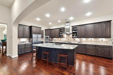 Experience elevated living in this stunning Navarro with Casita on Wildhorse Golf Club of Robson Ranch in Texas - for sale on GolfHomes.com, golf home, golf lot