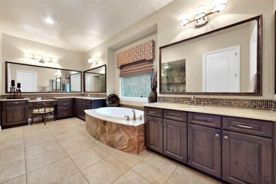 Experience elevated living in this stunning Navarro with Casita on Wildhorse Golf Club of Robson Ranch in Texas - for sale on GolfHomes.com, golf home, golf lot