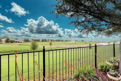 Experience elevated living in this stunning Navarro with Casita on Wildhorse Golf Club of Robson Ranch in Texas - for sale on GolfHomes.com, golf home, golf lot