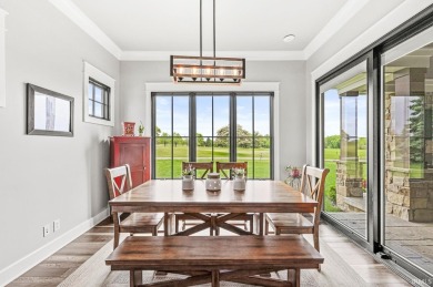**Stunning Custom Home Overlooking Coyote Crossing Golf Course on Coyote Crossing Golf Course in Indiana - for sale on GolfHomes.com, golf home, golf lot