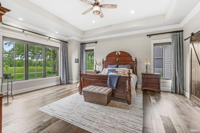 **Stunning Custom Home Overlooking Coyote Crossing Golf Course on Coyote Crossing Golf Course in Indiana - for sale on GolfHomes.com, golf home, golf lot