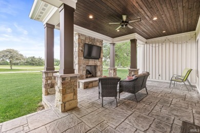 **Stunning Custom Home Overlooking Coyote Crossing Golf Course on Coyote Crossing Golf Course in Indiana - for sale on GolfHomes.com, golf home, golf lot
