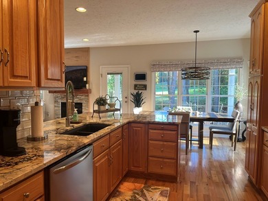 Charming 4BR/3BA brick home overlooking the signature 16th hole on Glade Springs Resort Golf Course in West Virginia - for sale on GolfHomes.com, golf home, golf lot