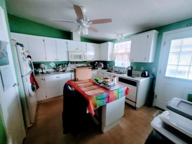 This manufactured home has a carport and a golf cart garage with on Orange Blossom Hills Golf and Country Club in Florida - for sale on GolfHomes.com, golf home, golf lot
