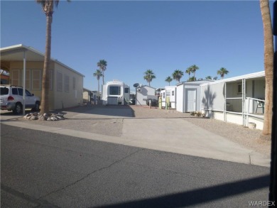 Nice lot to park your 26+ foot motorhome, travel trailer, 5th on Riverview Golf Course in Arizona - for sale on GolfHomes.com, golf home, golf lot