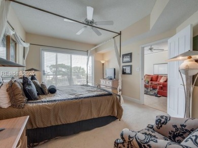 Enjoy beautiful sunrises from your private balcony! Located in on Palmetto Dunes Golf Course and Resort in South Carolina - for sale on GolfHomes.com, golf home, golf lot