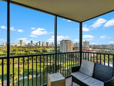 Views on views. This 16th-floor Coronado beauty puts Aventura at on Turnberry Isle Resort and Club in Florida - for sale on GolfHomes.com, golf home, golf lot