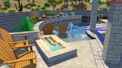 Exceptional custom homesite is now available within the on Arizona National Golf Club in Arizona - for sale on GolfHomes.com, golf home, golf lot