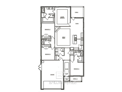 New Construction, Spacious 2117 sq. ft., 4 bedroom, 3 bath brick on Glenlakes Golf Club in Alabama - for sale on GolfHomes.com, golf home, golf lot