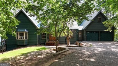Experience ultimate privacy and breathtaking views from this on The Highlands Course at Lake Arrowhead in Georgia - for sale on GolfHomes.com, golf home, golf lot