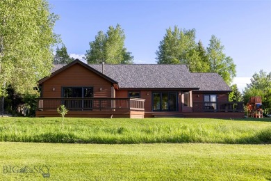 Tranquil Bridger Creek Oasis with Breathtaking Bridger Mountain on Bridger Creek Golf Course in Montana - for sale on GolfHomes.com, golf home, golf lot