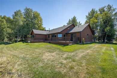 Tranquil Bridger Creek Oasis with Breathtaking Bridger Mountain on Bridger Creek Golf Course in Montana - for sale on GolfHomes.com, golf home, golf lot