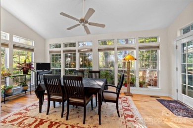 This stunning Muirfield home boasts mature trees and space for on Mooresville Golf Course in North Carolina - for sale on GolfHomes.com, golf home, golf lot