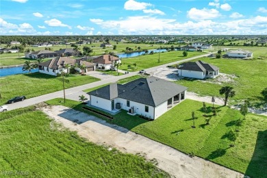 This ONE OF A KIND CUSTOM DESIGNED HOME Epitomizes Contemporary on Burnt Store Golf Club in Florida - for sale on GolfHomes.com, golf home, golf lot