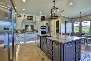 This stunning, updated custom Mediterranean home is located in on Mira Vista Country Club in Texas - for sale on GolfHomes.com, golf home, golf lot