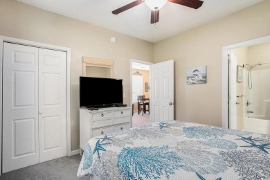 This bright 2 bedroom, 2 bath end unit in the desirable River on River Oaks Golf Plantation  in South Carolina - for sale on GolfHomes.com, golf home, golf lot