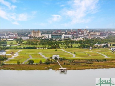 The Isling's Rowhome harkens to a connected historic Savannah on The Club At Savannah Harbor in Georgia - for sale on GolfHomes.com, golf home, golf lot