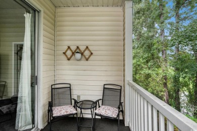 This bright 2 bedroom, 2 bath end unit in the desirable River on River Oaks Golf Plantation  in South Carolina - for sale on GolfHomes.com, golf home, golf lot