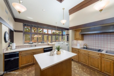 Open your private gated bridge to enter this beautiful oasis on Oakcreek Country Club in Arizona - for sale on GolfHomes.com, golf home, golf lot