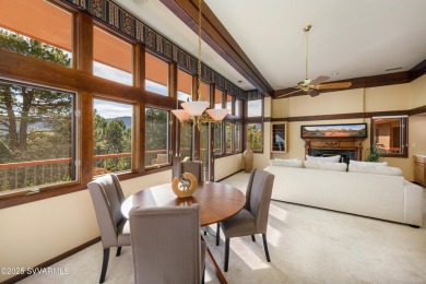 Open your private gated bridge to enter this beautiful oasis on Oakcreek Country Club in Arizona - for sale on GolfHomes.com, golf home, golf lot
