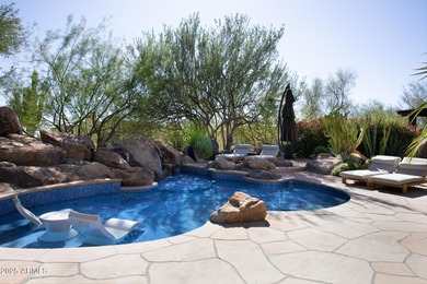 Immediate Golf Club membership at closing. This artfully on Desert Highlands Golf Club in Arizona - for sale on GolfHomes.com, golf home, golf lot