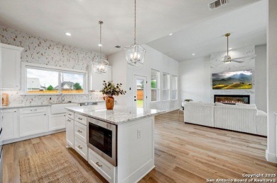 This bright well appointed modern farmhouse combines timeless on Vaaler Creek Golf Club in Texas - for sale on GolfHomes.com, golf home, golf lot