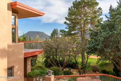 Open your private gated bridge to enter this beautiful oasis on Oakcreek Country Club in Arizona - for sale on GolfHomes.com, golf home, golf lot