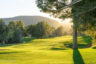 Open your private gated bridge to enter this beautiful oasis on Oakcreek Country Club in Arizona - for sale on GolfHomes.com, golf home, golf lot