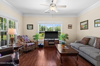 The all-brick former model home in the Regency Lakes section of on Members Club At St. James Plantation in North Carolina - for sale on GolfHomes.com, golf home, golf lot