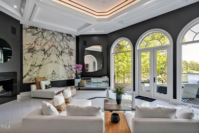 Lake Views! As the sun rises over the serene lake, it gently on Governors Club in North Carolina - for sale on GolfHomes.com, golf home, golf lot